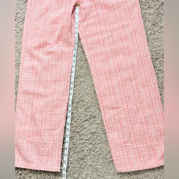 Cider Pink Tweed Pants & Cropped Tank Top Set - Picture 5 of 9